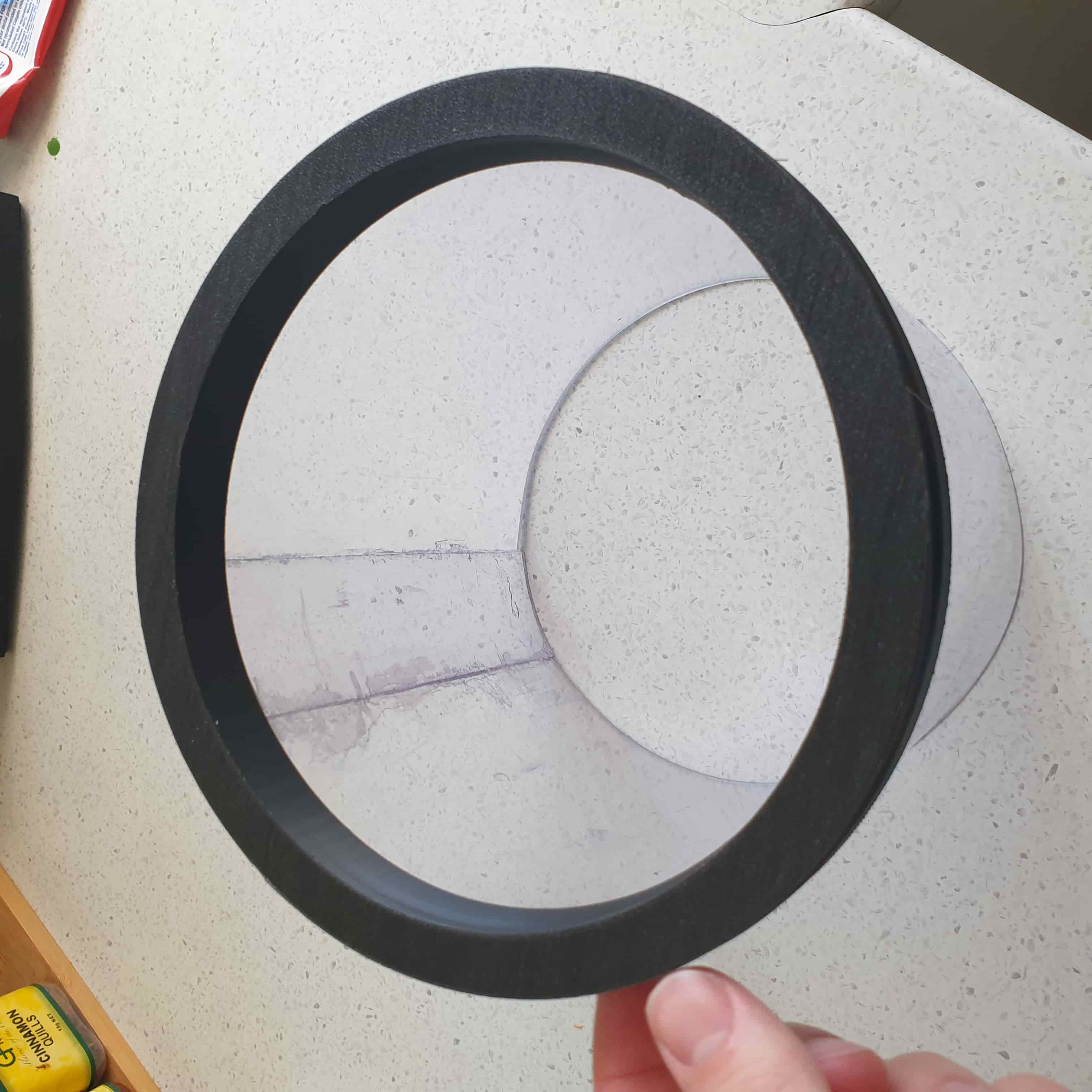 Unfinished solar light frame 1